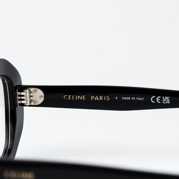 Celine 3 DOTS Women Eyeglasses Black Rectangle CL50156I 001 NEW AUTHENTIC